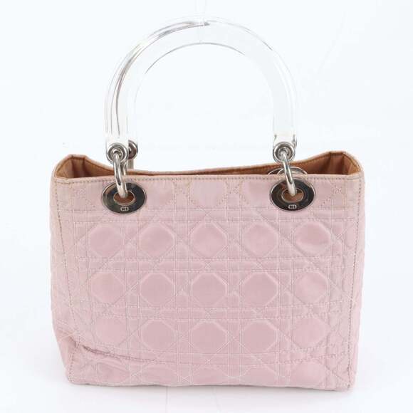 Christian Dior Lady Cannage Tote Bag, Pink, Women's - Picture 3 of 10